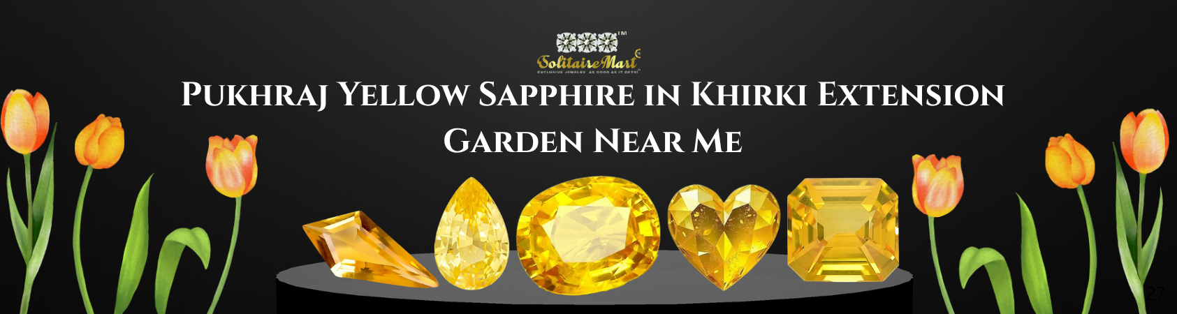 Saphir jaune Pukhraj à Khirki Extension Garden Près de chez moi